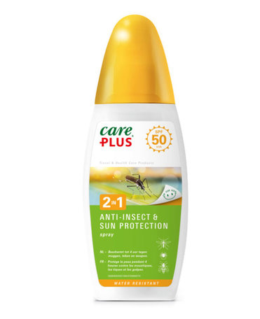 2en1 Anti-Insectes et Solaires Protection Vaporisateur SPF 50